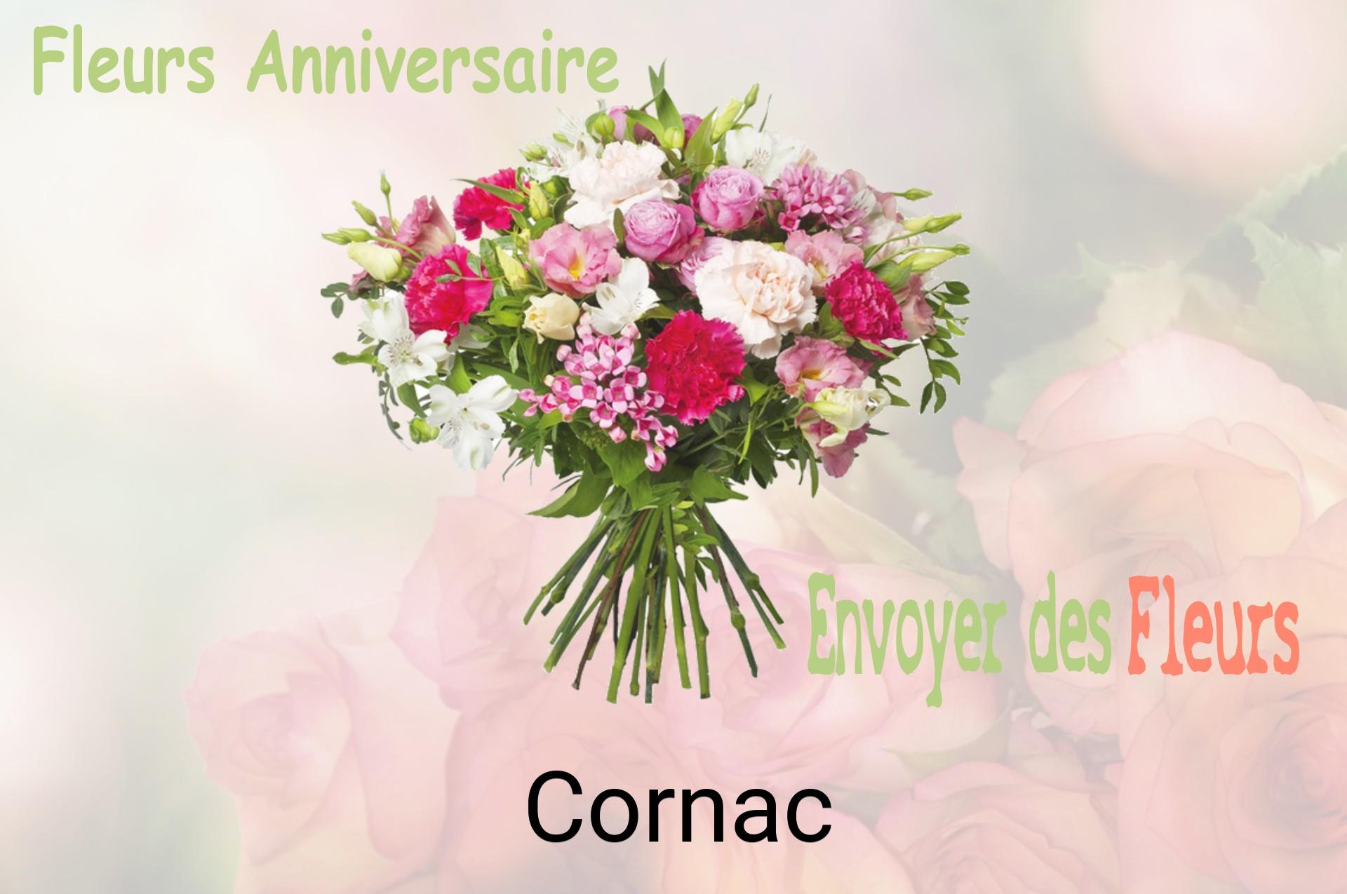 Bouquet de fleurs d’anniversaire livré à Cornac